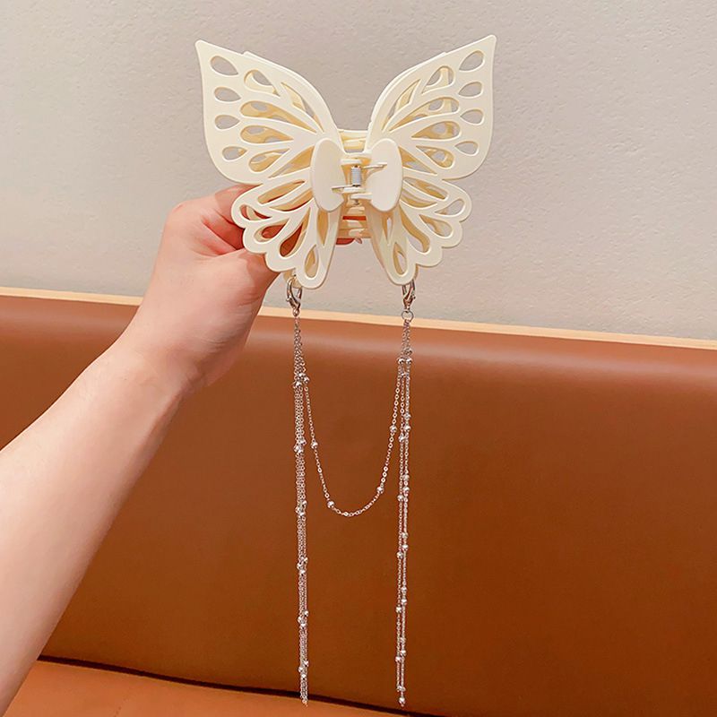 Hollow Butterfly Tassel Clip🦋