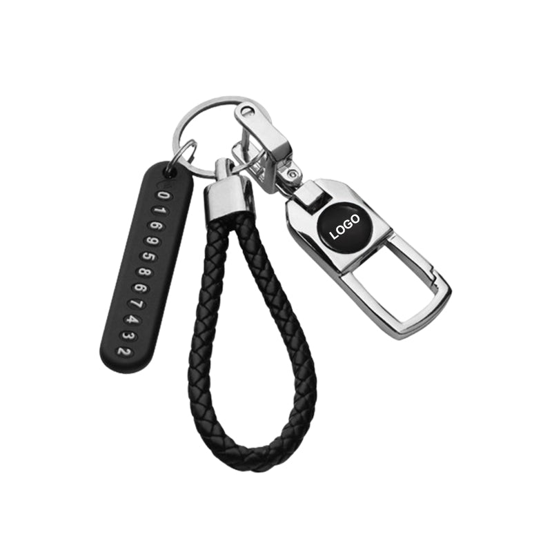 Handschlaufe + Nummernschild-Auto-Schlüsselanhänger/Hand strap + license plate car keychain