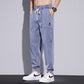 Men'S Summer Thin Casual Beamed Jeans