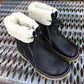 Vintage Buttery-Soft Waterproof Wool Lining Boots