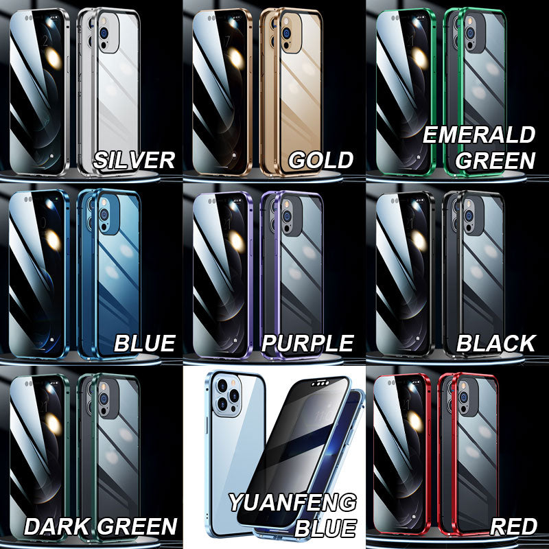 Double-Sided Glass Magnetic Phone Case