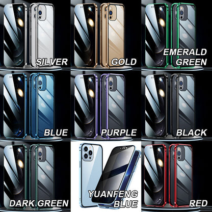 Double-Sided Glass Magnetic Phone Case