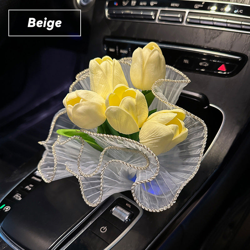 Tulip Bouquet Car Ornaments(5pcs)