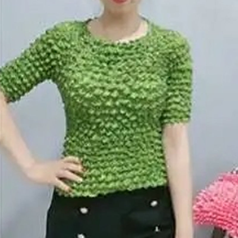 Variety Of Magic Crumpled Bubble Shirt