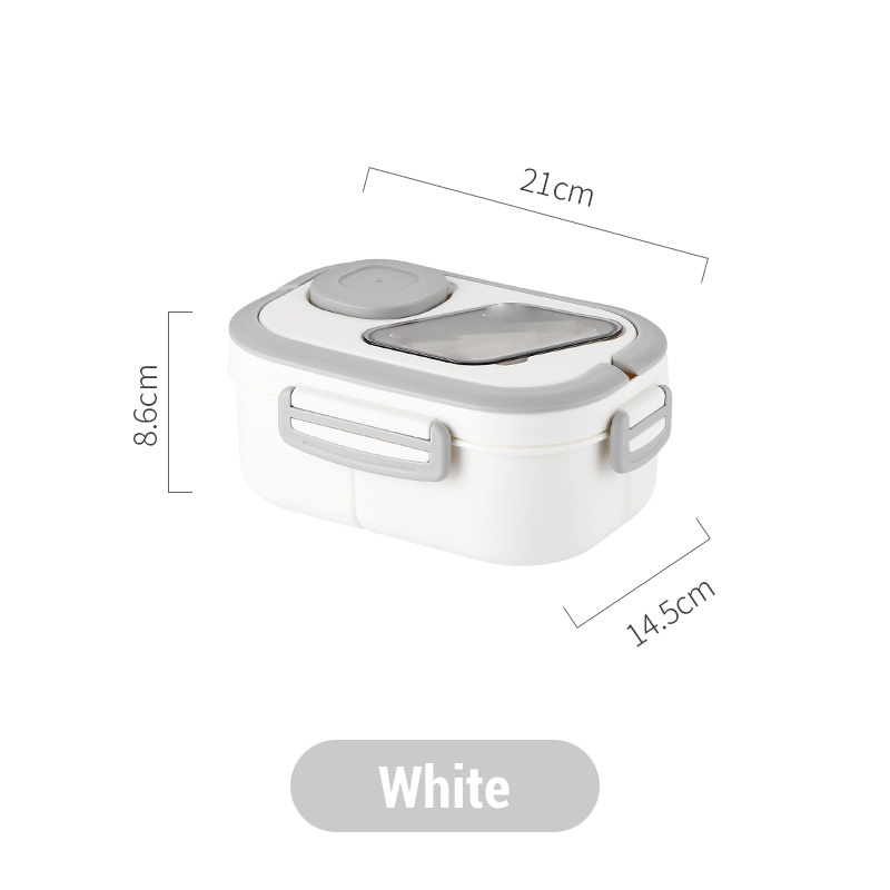 Convenient Double-Layer Insulated Lunch Box