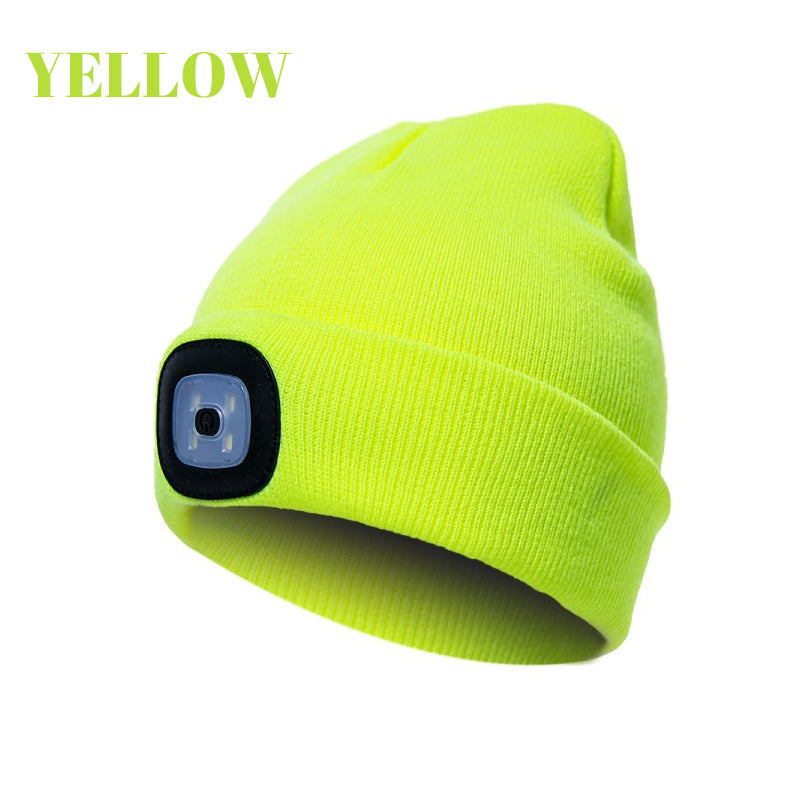 Led Lighting Knitted Hat