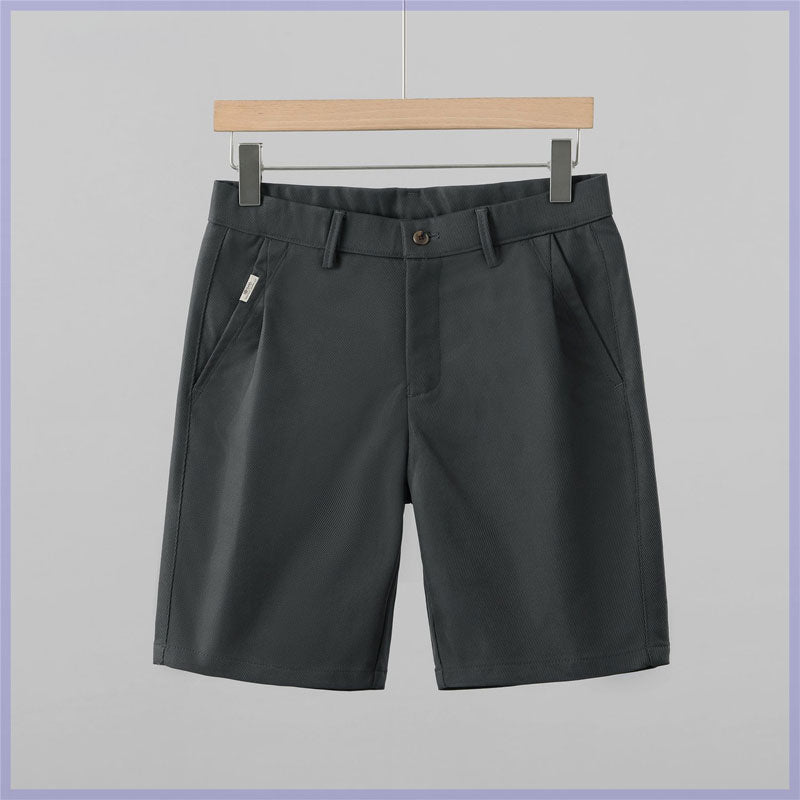 Men'S Straight Suit Shorts