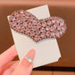 Diamond Heart Broken Hair Clip