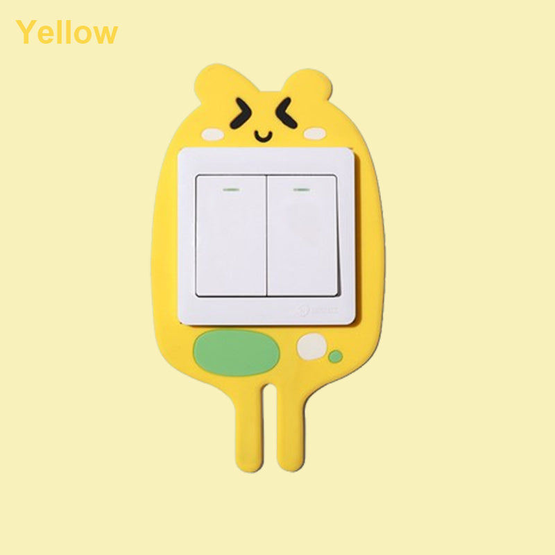 Cartoon Luminous Switch Sticker Hook