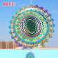 3D Rotating Colorful Wind Chimes