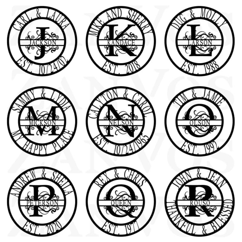 Elaborate Name - Steel Sign