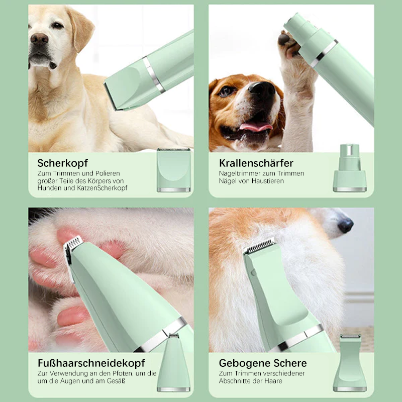 4-in-1-Haarrasierer für Haustiere/4 in 1 pet hair shaver