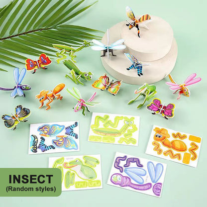 3D Three-Dimensional Small Piece Puzzle（10pcs）