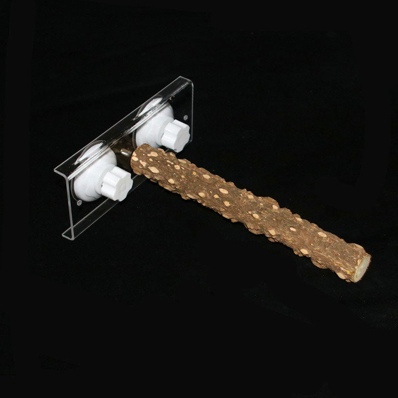 Parrot Sucker Pepper Wood Stand