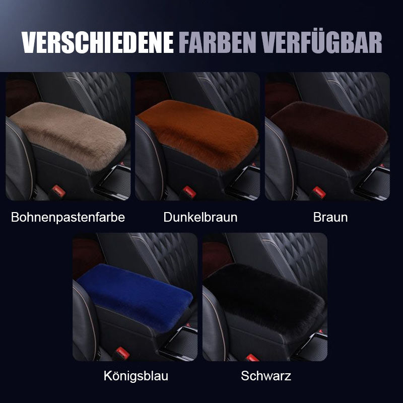 Nachgeahmter Rex-Kaninchen-Plüschbezug Für Die Mittelarmlehne Des Autos/Car Armrest Plush Cover