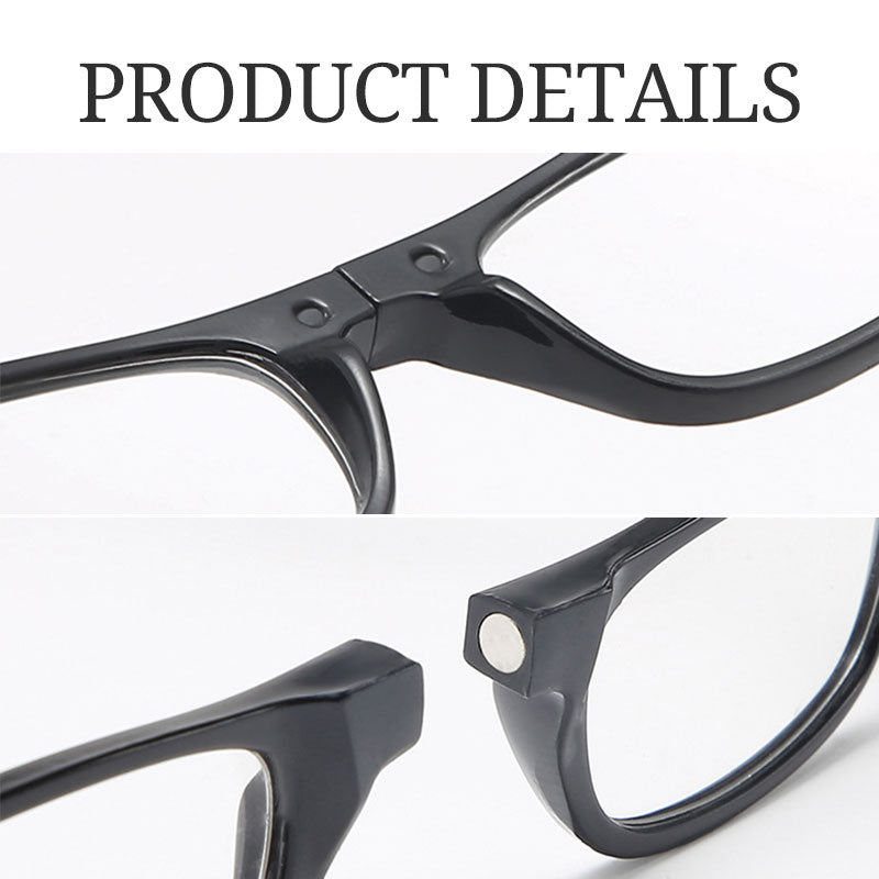 Retractable Magnetic Reading Glasses