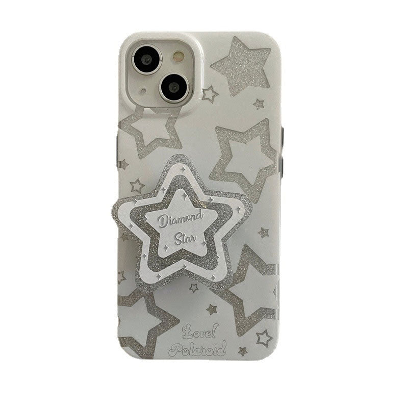 Glitter Star Holder Phone Case