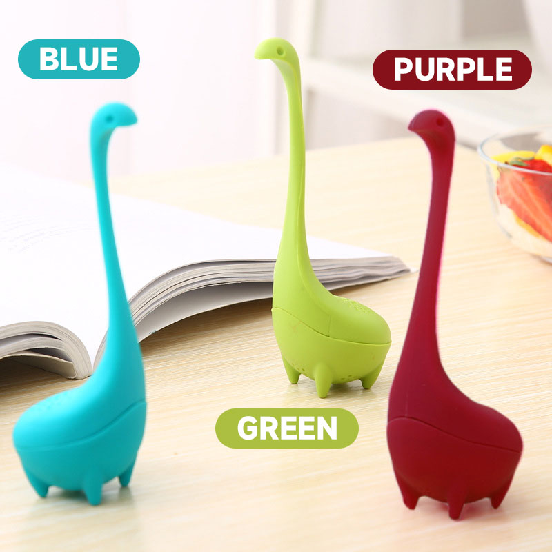 Water Monster Silicone Tea Strainer