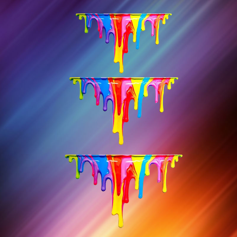 Pegatinas Decorativas De Pintura De Color Para Coche/Colorful fluid paint reflective car stickers