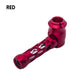 Exquisite Metal Hollowed-Out Tobacco Pipe