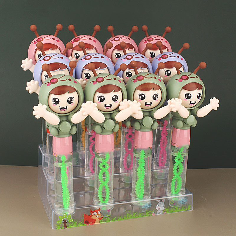 Cute Face Changing Bubble Wand