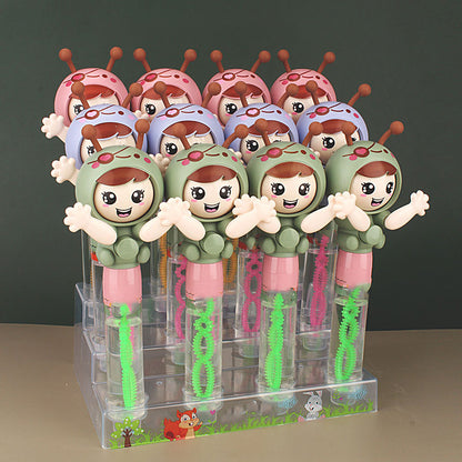 Cute Face Changing Bubble Wand
