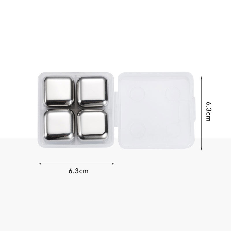 Stainless Steel Ice Cubes