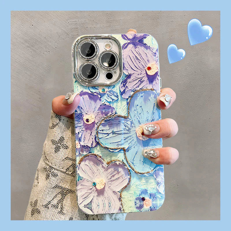 Oil Painting Flowers Mobile Phone Case