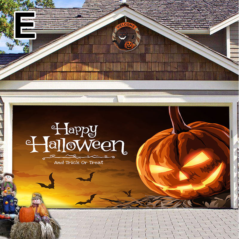 Hot Sale-Halloween 2023 Garage Door Decoration