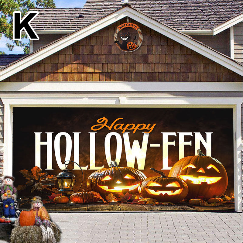 Hot Sale-Halloween 2023 Garage Door Decoration