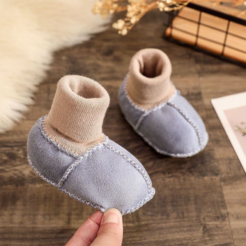 🌈Multiple Colors - 👶Warm Fur Baby Sock Shoes