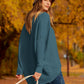 Women's Off Shoulder Long Sleeve Bat Sleeve
