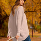 Women's Off Shoulder Long Sleeve Bat Sleeve