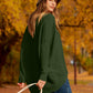 Women's Off Shoulder Long Sleeve Bat Sleeve