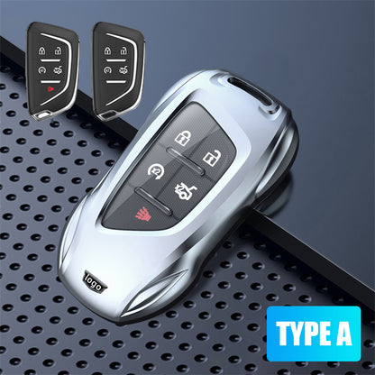 For Cadillac Car Metal Sports Car Key Case