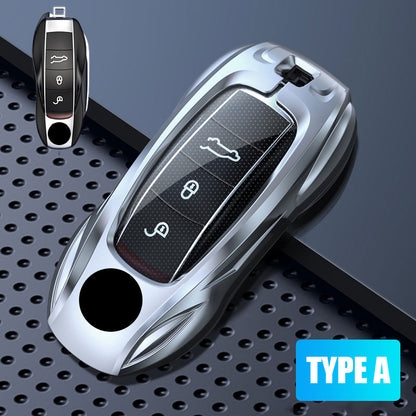 For Porsche Car Metal Sports Car Key Case