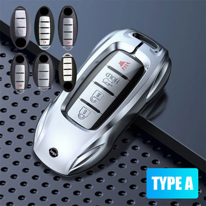 For Nissan Car Metal Sports Car Key Case