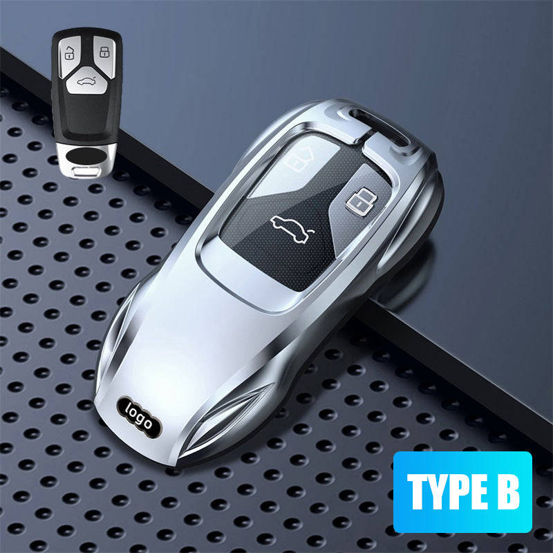 For Audi Car Metal Sports Car Key Case