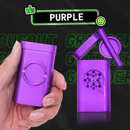 All-in-One Dugout Grinder Container - Purple
