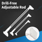 Drill-Free Adjustable Rod