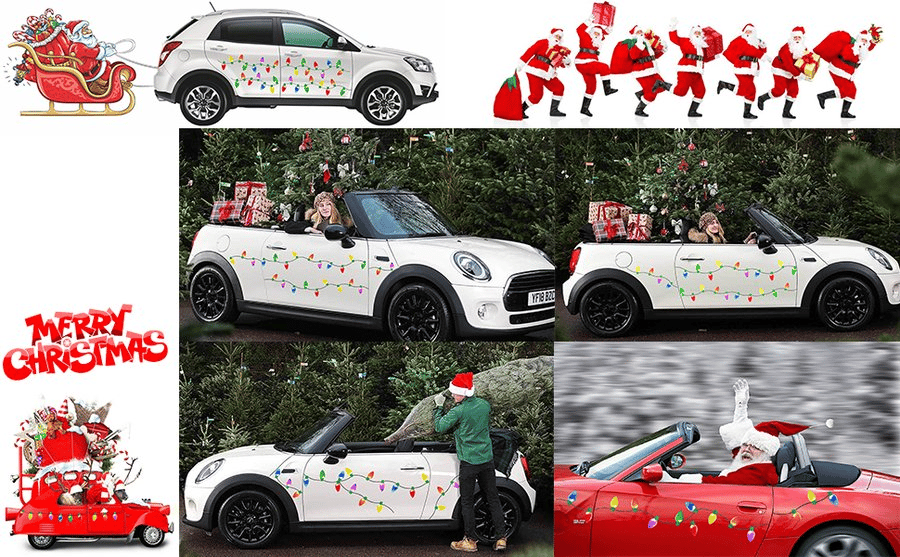 Reflective Light Bulb Magnet  Decorations