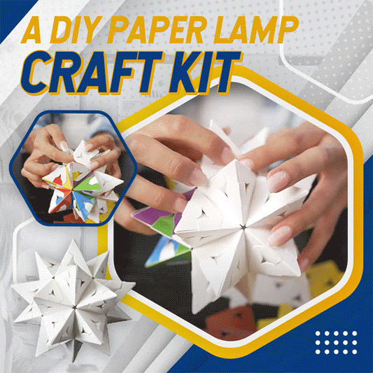 A DIY Paper Lamp Craft Kit