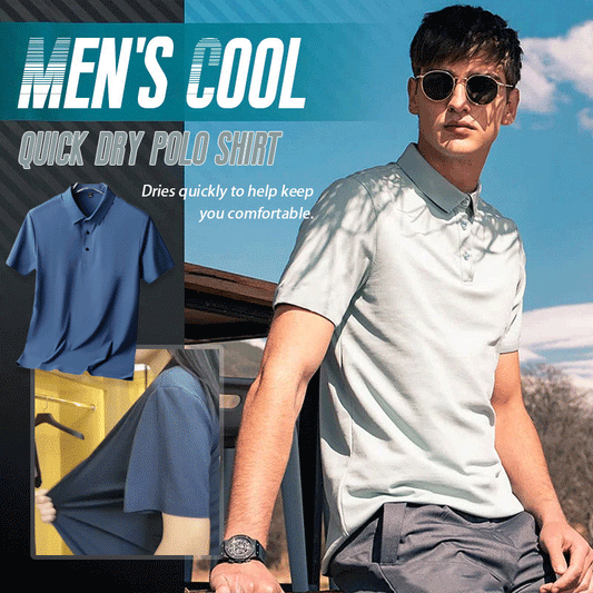 Men's Cool Quick Dry Polo Shirt