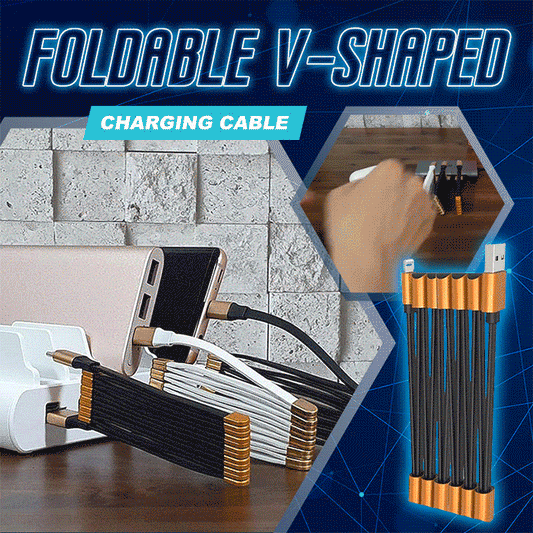 🎉New Arrival🎉Foldable V-shaped Charging Cable
