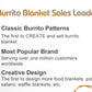 Great Collection Of Burrito Blankets