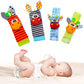 Baby Infant Rattle Socks Toys