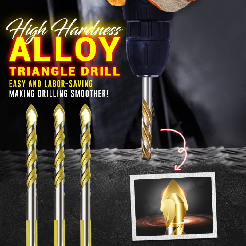 Taladro De Triángulo De Aleación De Alta Dureza/High hardness alloy triangular drill