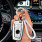 BMW Car Key Case Rhinestones Keychain