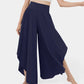 High Waist Ruffled Wide Leg Quick Dry Dance Pants