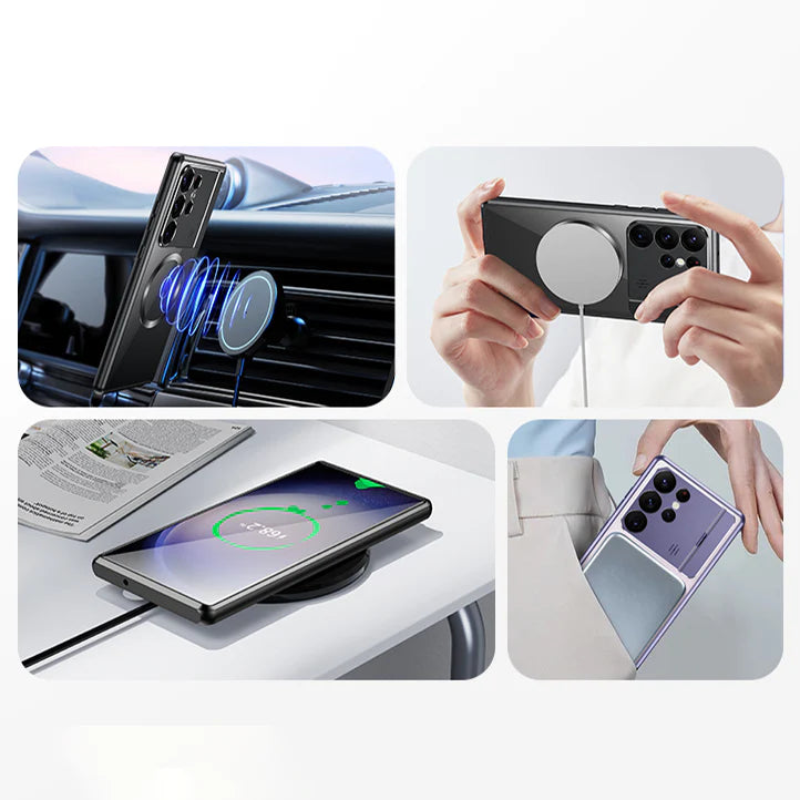 Ultra Magnetic Suction Folding Bracket Aromatherapy Phone Case